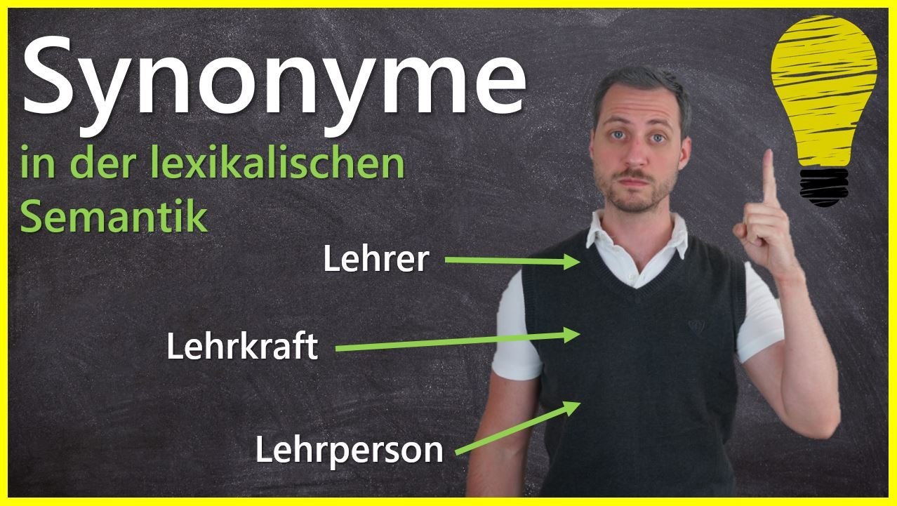 Was sind Synonyme?